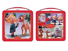 Rudolph Square Lunch Box (Assorted)  /  Boîte à lunch carrée (assorties)