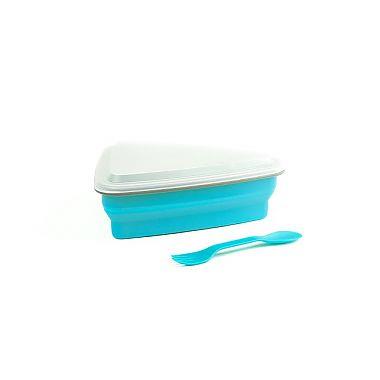 Paderno Pizza Slice Container Blue