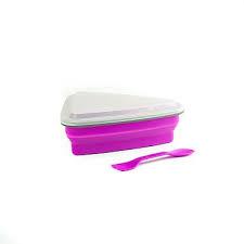 Paderno Pizza Slice Container Purple / Boîte à parts de pizza violette
