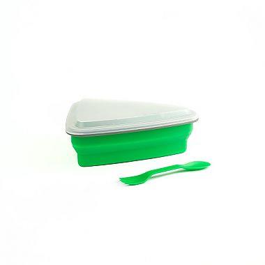 Paderno Pizza Slice Container Green