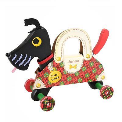 Janod Pull Along Scotty Dog