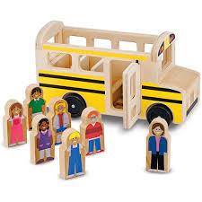 Melissa & Doug Wooden School Busl /  Autobus scolaire en bois