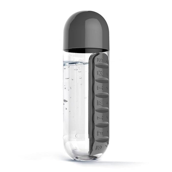 Asobu Pill Bottle Organizer Black