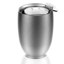 Asobu Imperial Stainless Steel Beverage Cup Silver / Tasse à boisson en acier inoxydable argentée