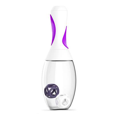 Asobu Samba Shaker Bottle White/Purple