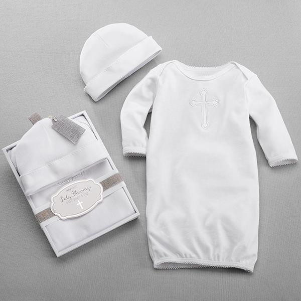 Baby Aspen Blessing Gown & Cap