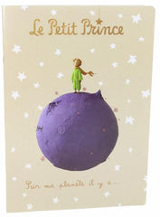 Avenue Mandarine Le Petit Prince Blank Notebook / Cahier a dessin noir