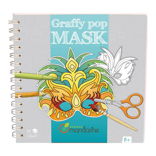 Avenue Mandarine Graffy Pop Rio Masks / Masques Graffy Pop Rio