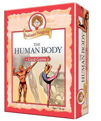 Professor Noggins The Human Body / Le corps humain Jeu de cartes éducatif