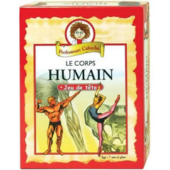 Professeure Caboche Le Corps Humain Jeu de cartes éducatif