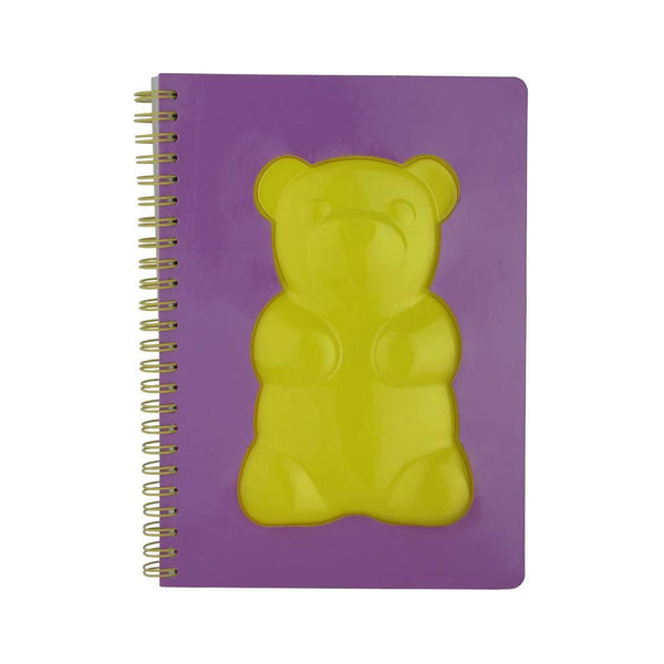 Gummy Bear Journal Yellow / Journal Oursons gélifiés jaune