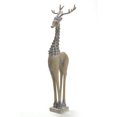 Brown Deer 28" Figurine / Figurine de cerf brun de 28 pouces