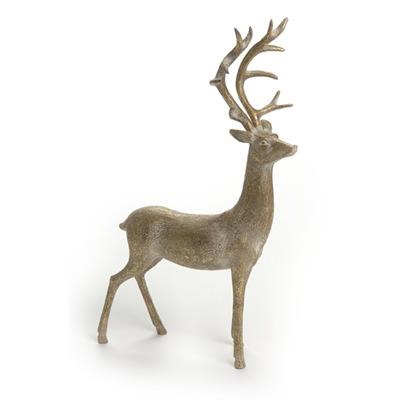 Brown Deer 17.3" Figurine