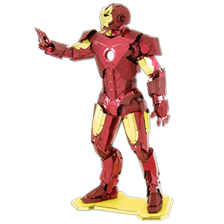 Marvel Iron Man Metal 3D Model