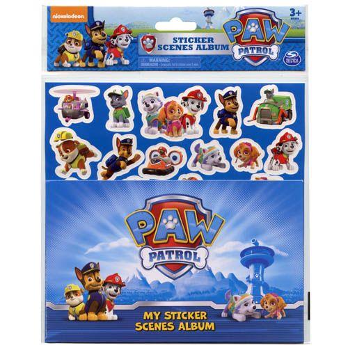 Paw Patrol Sticker Scenes Album | Album Autocollant