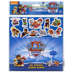 Paw Patrol Sticker Scenes Album / Album Autocollant