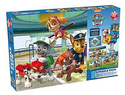 Paw Patrol 8 in 1 puzzle  /  Puzzle 8 en 1