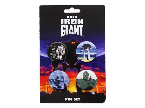 Iron Giant Pin Button Set