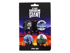 The Iron Giant Pin Button Set / Ensemble de boutons à épingle