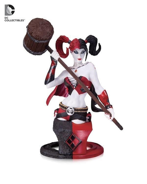 DC Collectibles Super Villains Harley Quinn 2nd Edition Bust