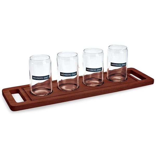 Members Only Beer Can Glasses