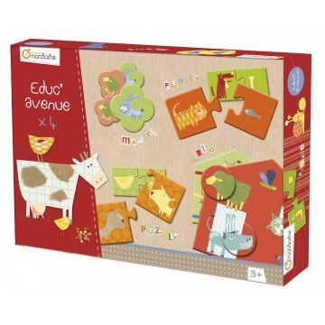 Avenue Mandarine Puzzle Ferme