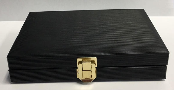 9" Backgammon Black Vinyl