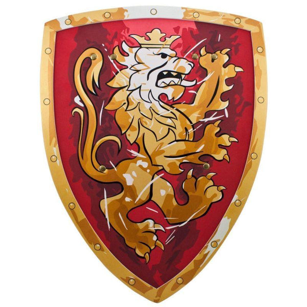 Liontouch Noble Knight Shield (Red/Gold Lion)