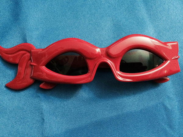 Teenage Mutant Ninja Turtles Raphael Sunglasses Costume (Red)