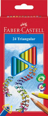 Faber Castell Triangular Color Pencils / Crayons de couleur triangulaire