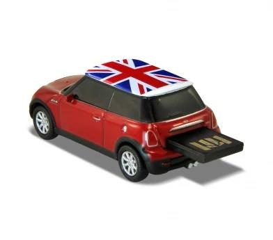 USB Retractable Mini Cooper S 1:68 Flash Drive 8GB