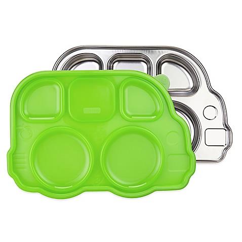 Stainless Platter Green