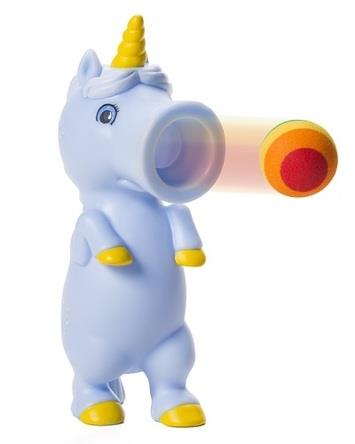 Squeeze Popper Unicorn White