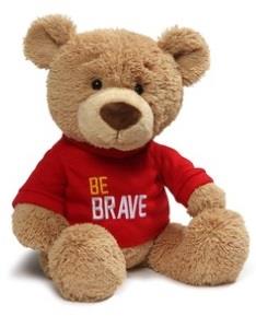 Gund Plush Be Brave Bear