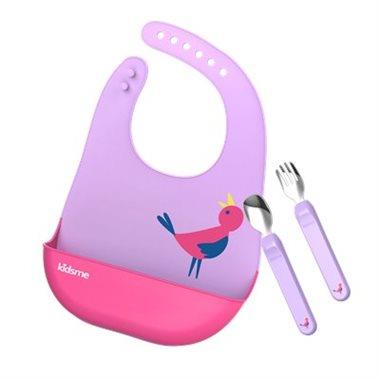 Kidz Baby Deluxe Dining Set - Lavender