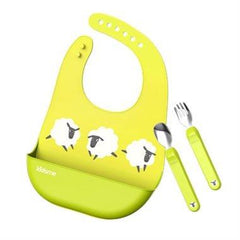 Kidz Baby Deluxe Dining Set - Lime / Kidz Baby Ensemble bavoir de luxe - Lime
