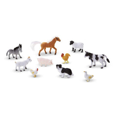 Melissa & Doug Play Set Farm Friends / Coffret de jeu Amis de la Ferme