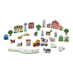 Melissa & Doug Play Set Farm and Tractor  / Ferme et tracteur pour jeu de rôle