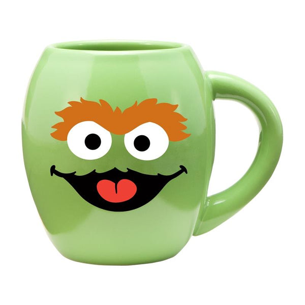Sesame Street Oscar Oval Ceramic Mug