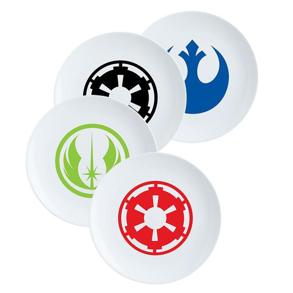 Star Wars 4 Pcs Ceramic Plate