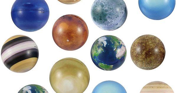 Stress Relief Ball Planets (Mars - Red)
