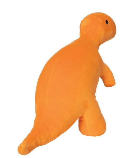 Manhattan Toy Velveteen Dino T-Rex - Growly (Orange)