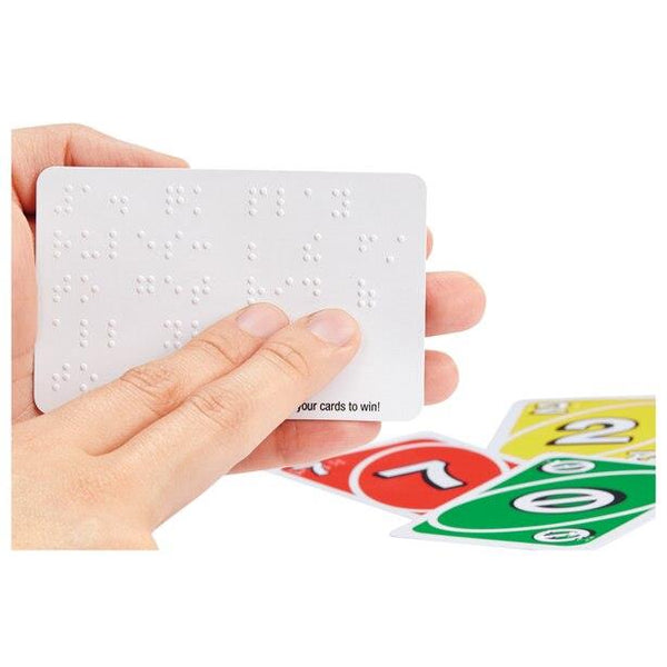Uno Braille Card Game