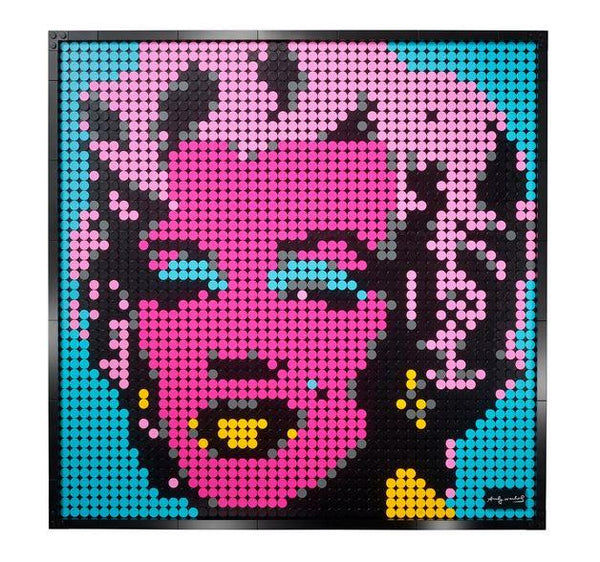 Lego Art Andy Warhol's Marilyn Monroe Dot Art - 31197