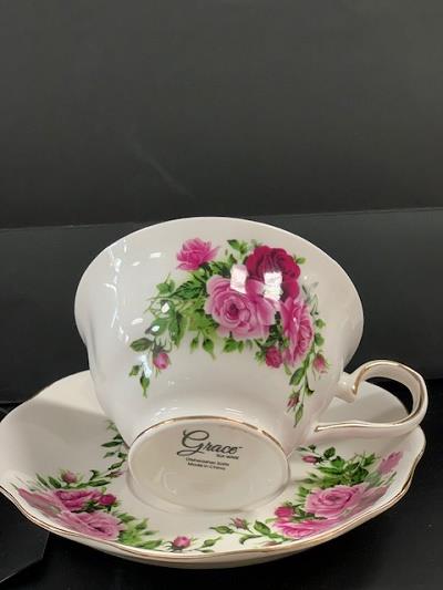 Vintage Grace Teaware Teacup & Saucer Set - Jouets LOL Toys