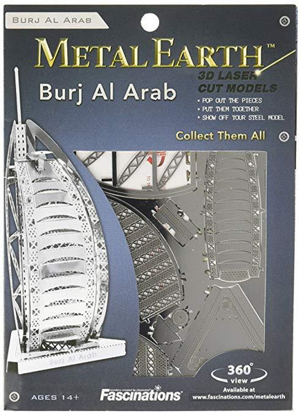 Metal Earth Burj Al Arab Metal 3D Model - Jouets LOL Toys