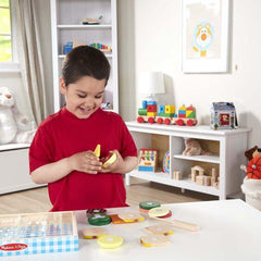 Melissa & Doug Wooden Sandwich Making Set/ Melissa & Doug Ensemble de Fabrication de Sandwich en Bois