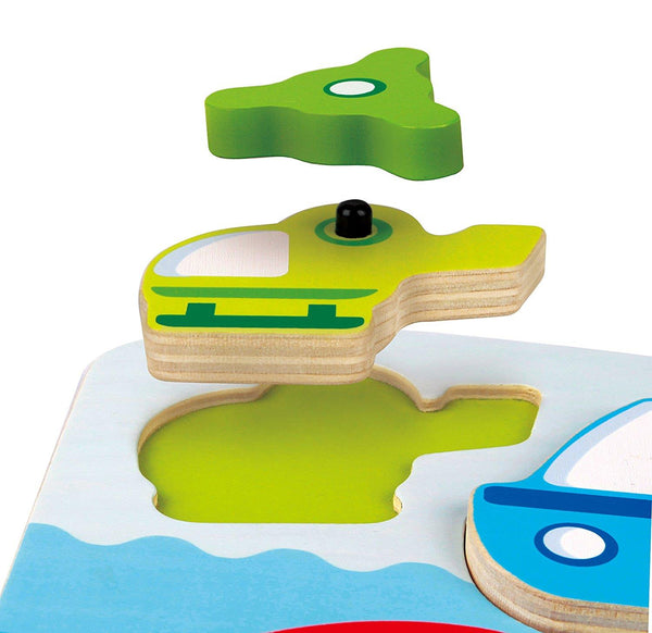 Hape Dynamic Vehicle Puzzle - Jouets LOL Toys
