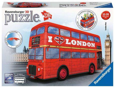 Ravensburger 3D Puzzle London Bus (216pcs)