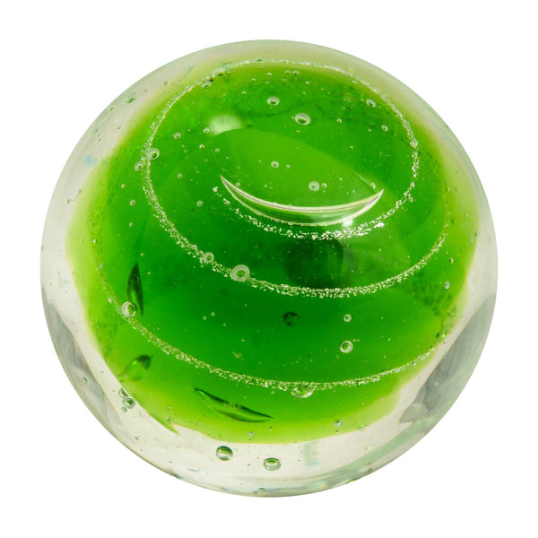 House of Marbles Handmade Jetstream (Green) 25mm